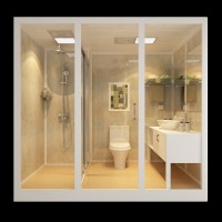 Bathroom Shower Box with Glass Window CapsuleBathroom Shower Rooms