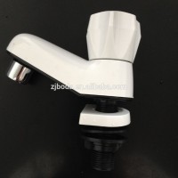 china supplier white plastic abs kitchen faucet tap for cold water (BD-76)