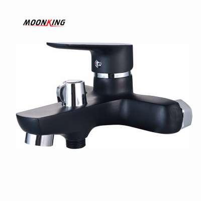 Wholesale cheap Bathroom zinc alloy Wall Mounted Freestanding shower Faucet Water Saving Shower Mixer Tap dual handle